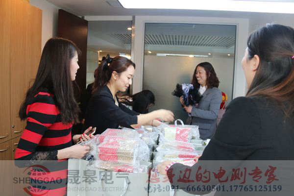 上海晟皋電氣科技有限公司開展三八婦女節(jié)關(guān)愛女職工活動(dòng)