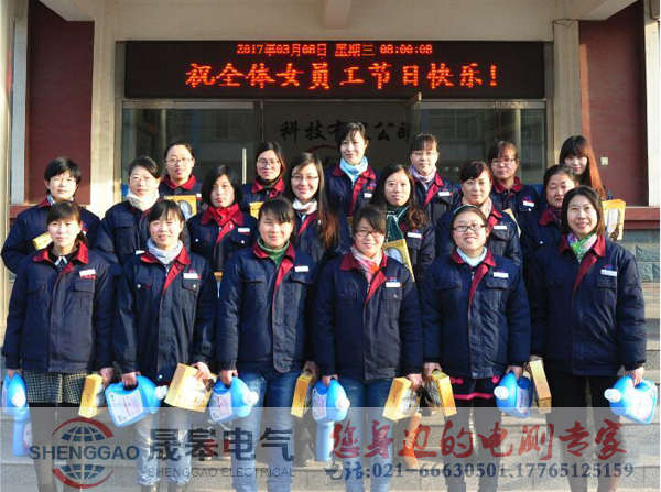 上海晟皋電氣科技有限公司開展三八婦女節(jié)關(guān)愛女職工活動(dòng)